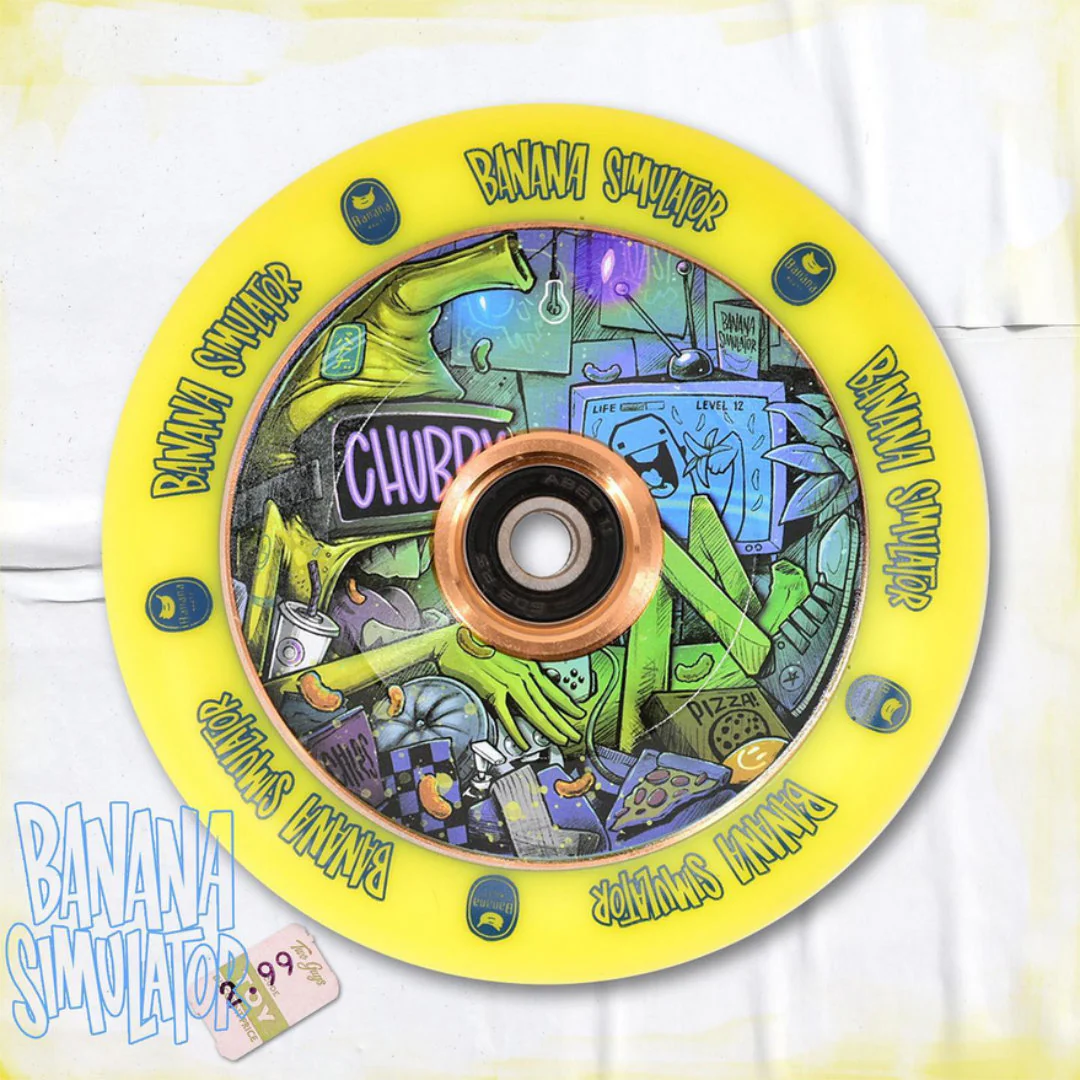 Chubby Melocore Wheel - Banana Simulator - 110mm - Image 2