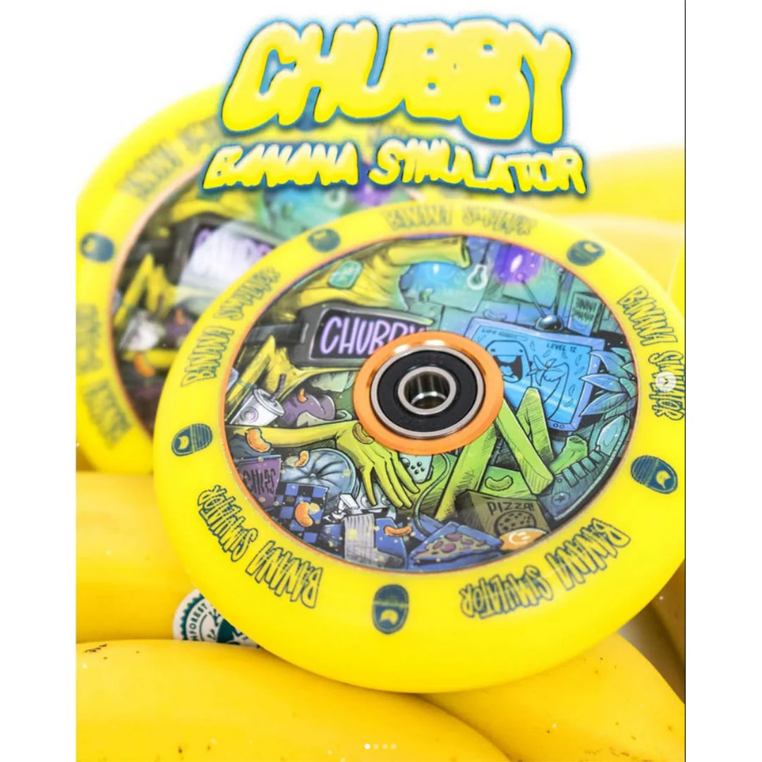Chubby Melocore Wheel - Banana Simulator - 110mm - Image 3