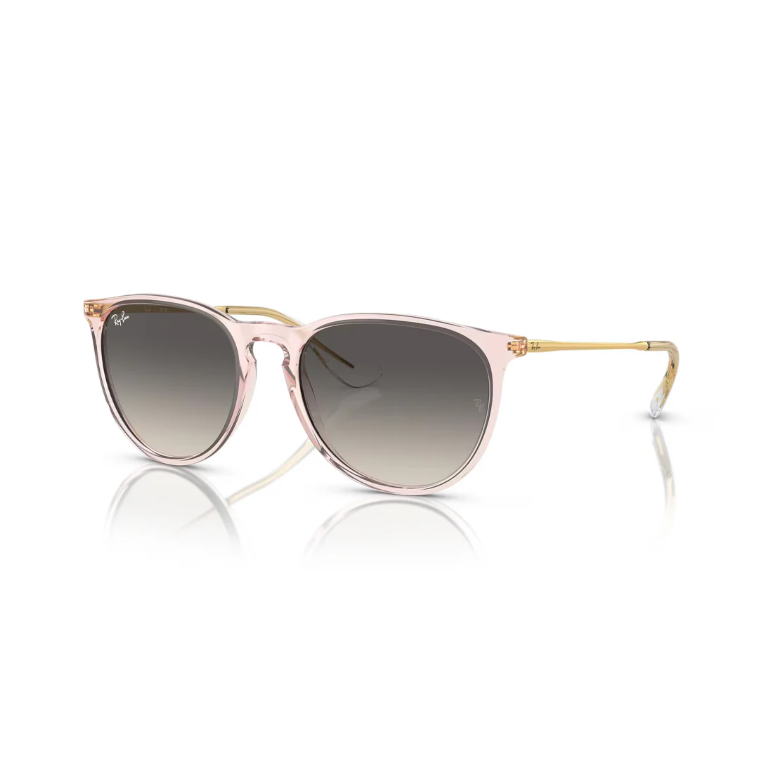 Ray Ban Erika - Unisex Sunglasses - Transparent Pink, Grey Gradient