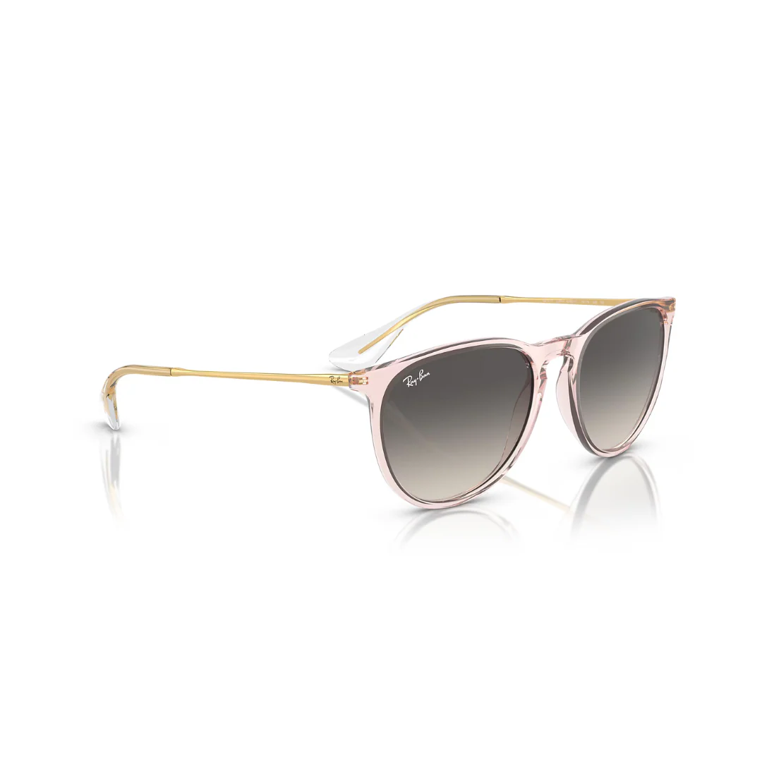 Ray Ban Erika - Unisex Sunglasses - Transparent Pink, Grey Gradient - Image 3