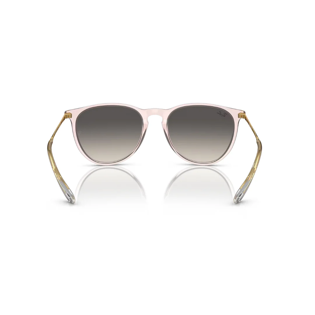 Ray Ban Erika - Unisex Sunglasses - Transparent Pink, Grey Gradient - Image 4