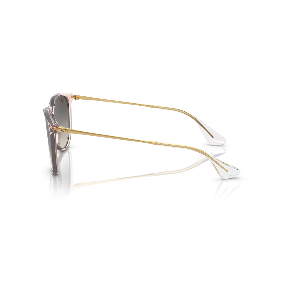 Ray Ban Erika - Unisex Sunglasses - Transparent Pink, Grey Gradient - Image 5