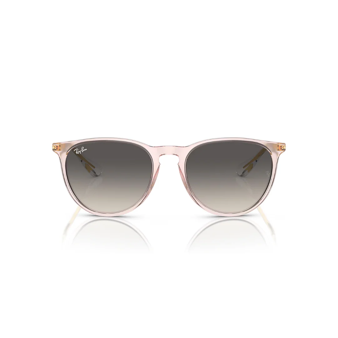 Ray Ban Erika - Unisex Sunglasses - Transparent Pink, Grey Gradient - Image 6