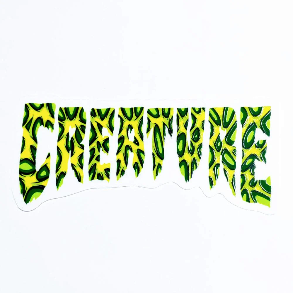 CREATURE STICKERS STRAINS 4.25in