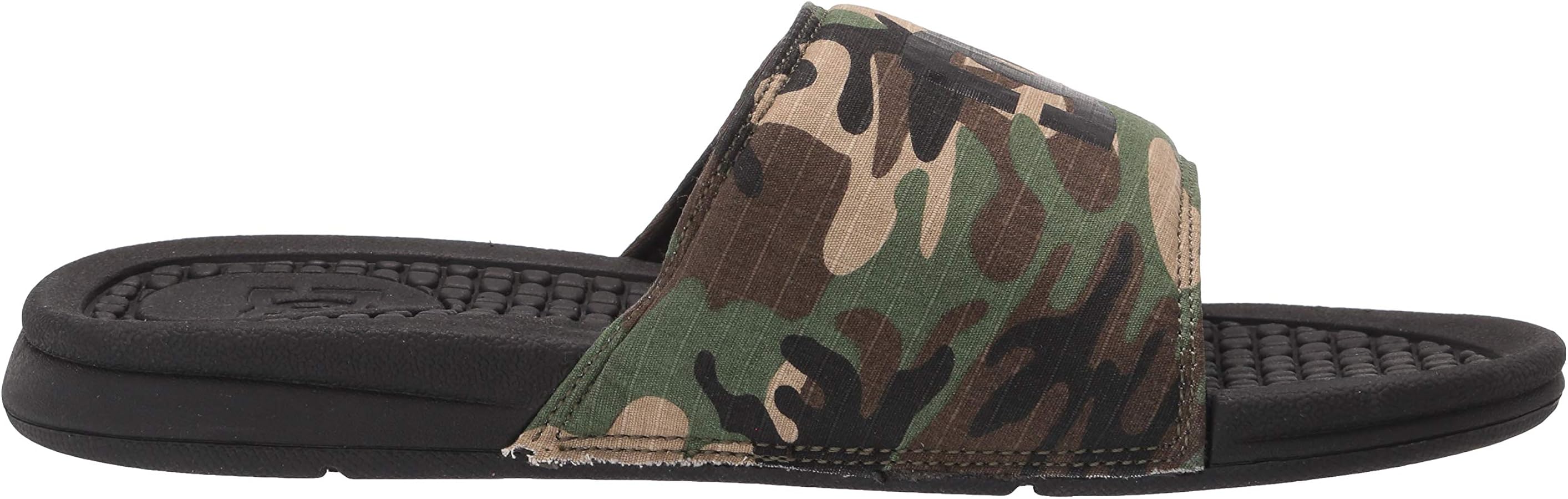 DC Bolsa Mens Flip Flops -Black/Camo - Image 2