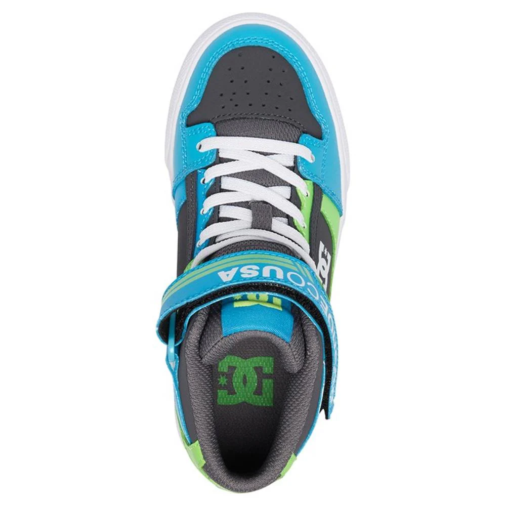 DC Kids Pure High Top EV Shoes - Image 3