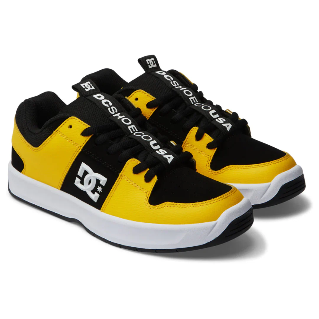 DC Lynx Zero Mens - White/Black/Yellow - Image 3