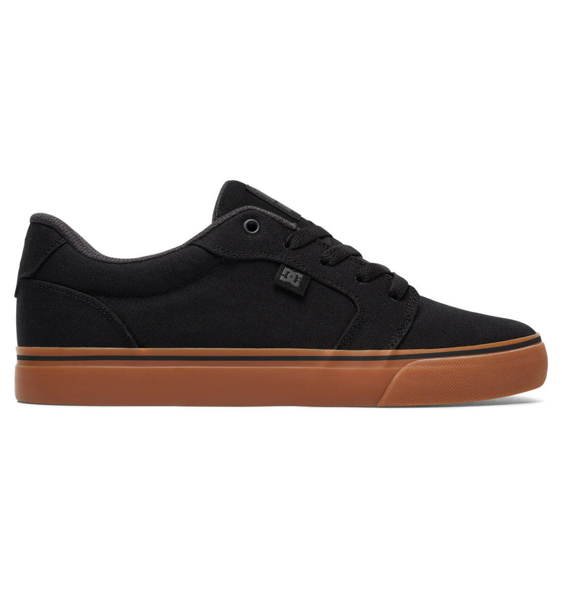 DC Men's Anvil TX Shoes - Black/Gum - Image 2