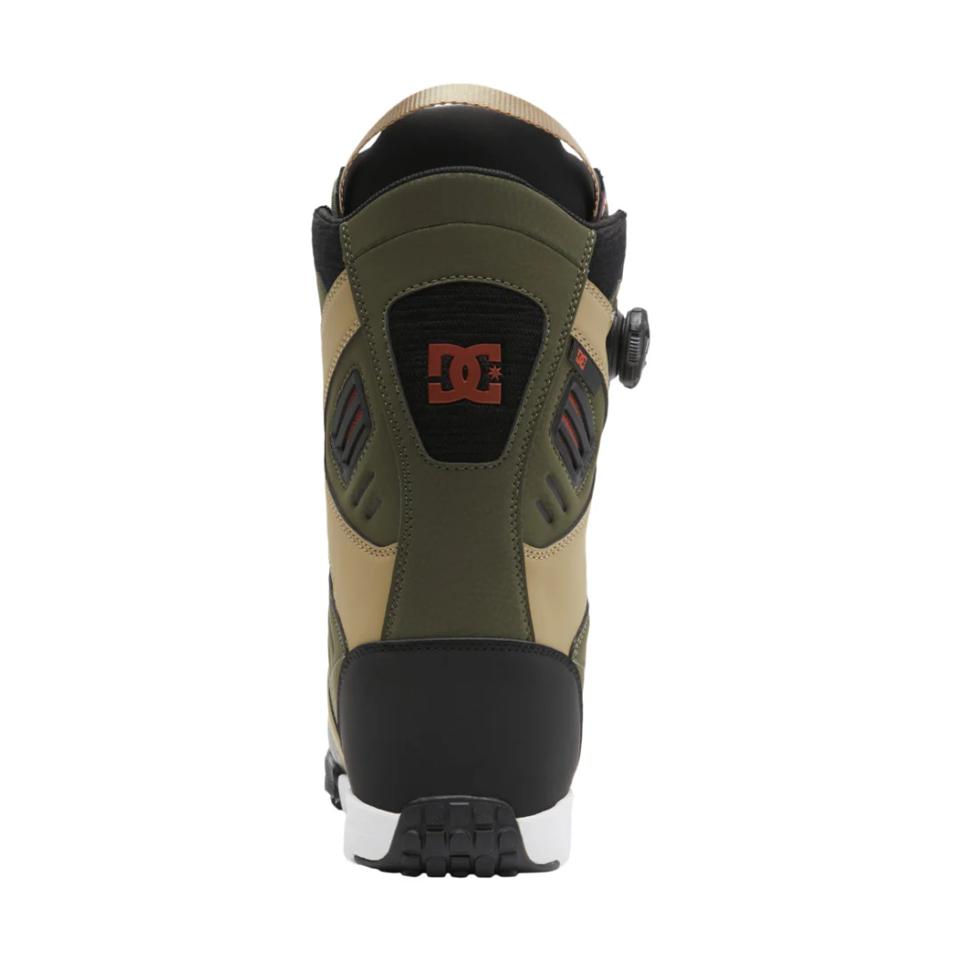 DC Men's Judge Boa Snowboard Boots - Olive Khaki - Image 4