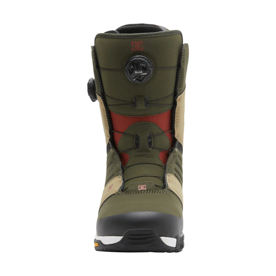 DC Men's Judge Boa Snowboard Boots - Olive Khaki - Image 5