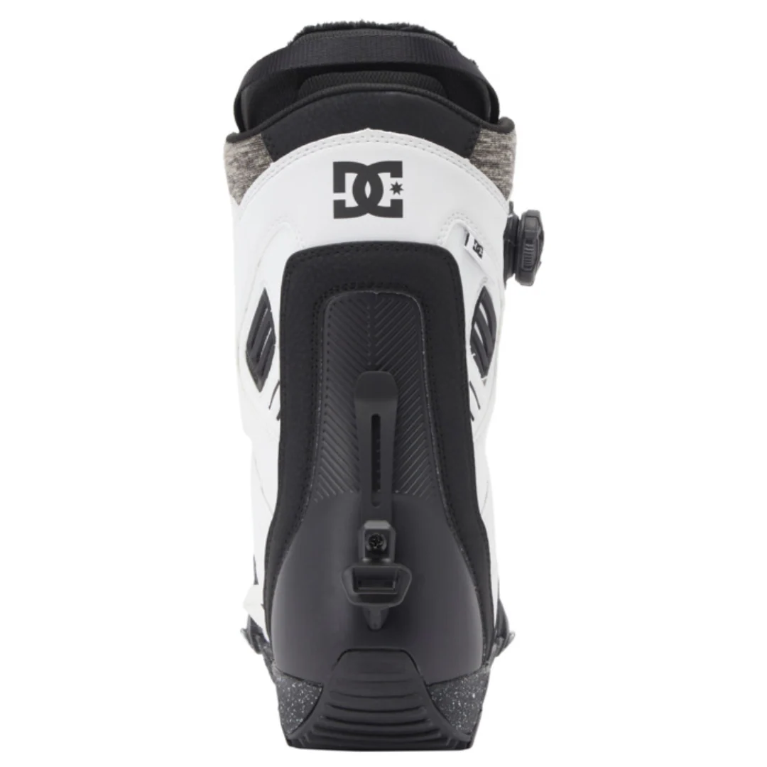 DC Men's Judge Step On Boa Snowboard Boots - White/Black Print - Image 4