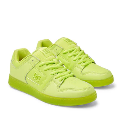 DC Men's Manteca 4 Shoes - Green/White/Yellow - Image 5