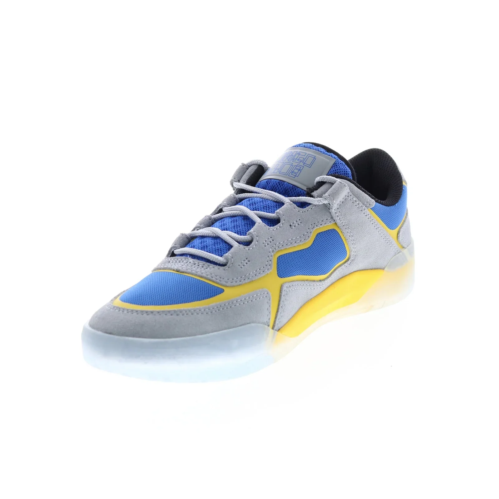 DC Men's Metric X Hongo Shoes - Grey/Blue/Yellow - Image 4