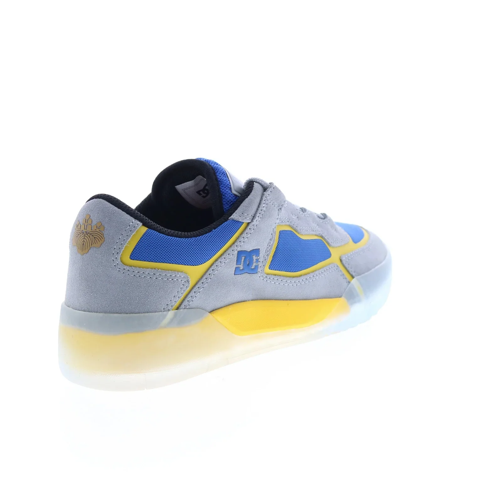 DC Men's Metric X Hongo Shoes - Grey/Blue/Yellow - Image 8