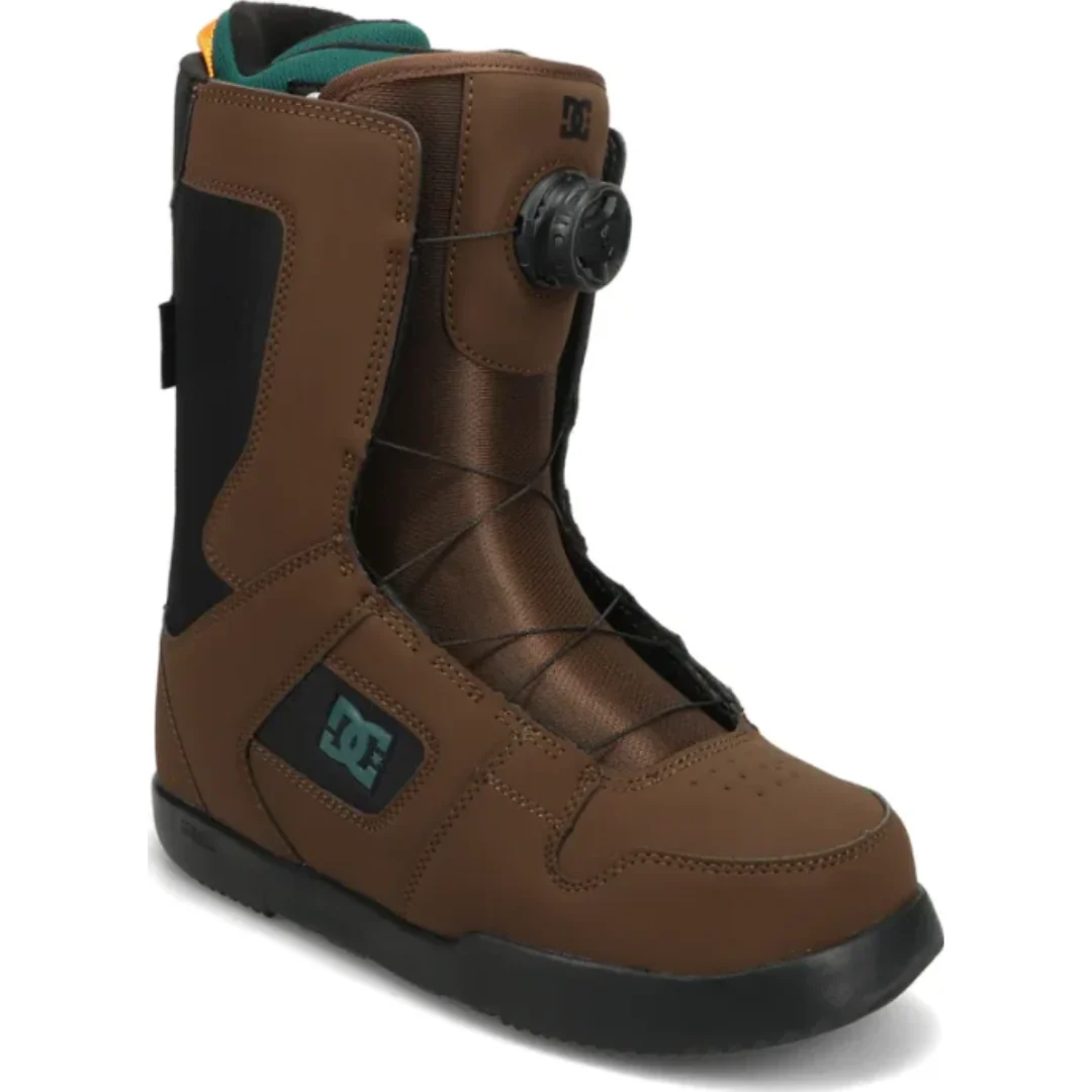 DC Men's Phase Boa Snowboard Boot - Brown/Black/Teal - Image 2