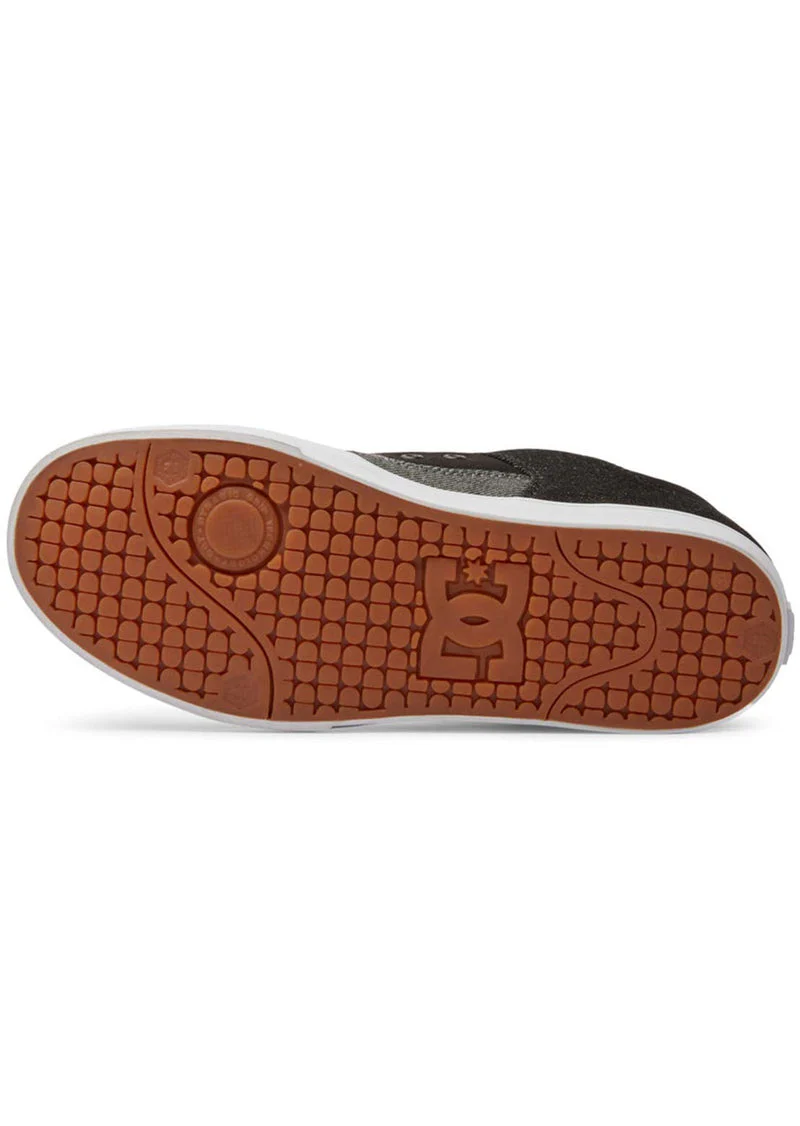 DC Men's Pure Skate Shoes - Black Denim - Image 3