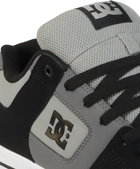 DC Men's Pure Skate Shoes - Gray/Black - Image 2