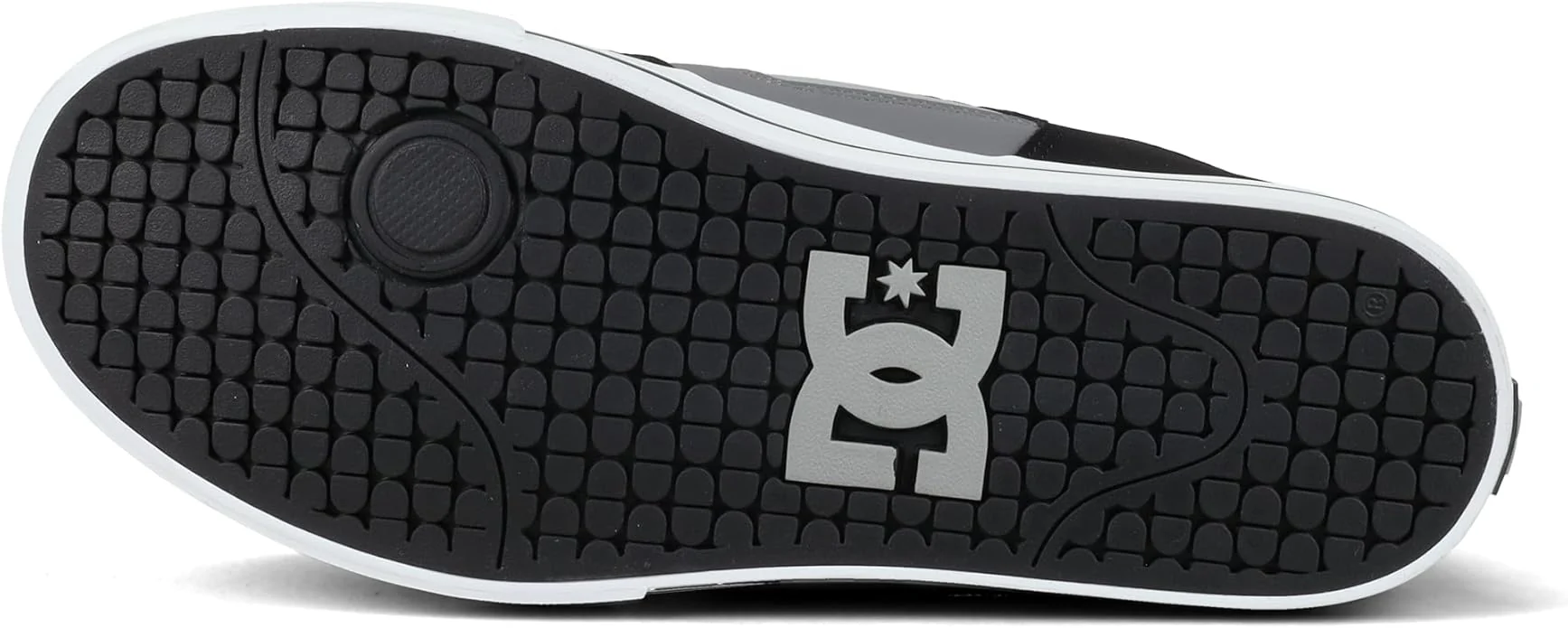 DC Men's Pure Skate Shoes - Gray/Black - Image 6