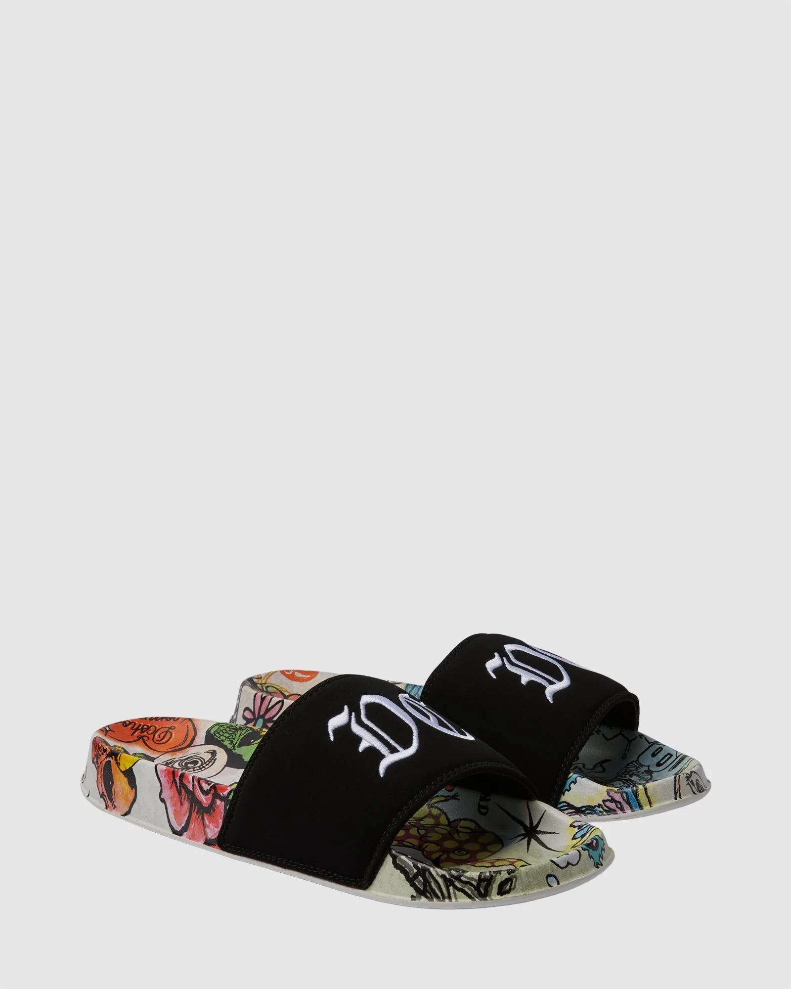 DC Men's Slide SE - White/Multi - Image 3