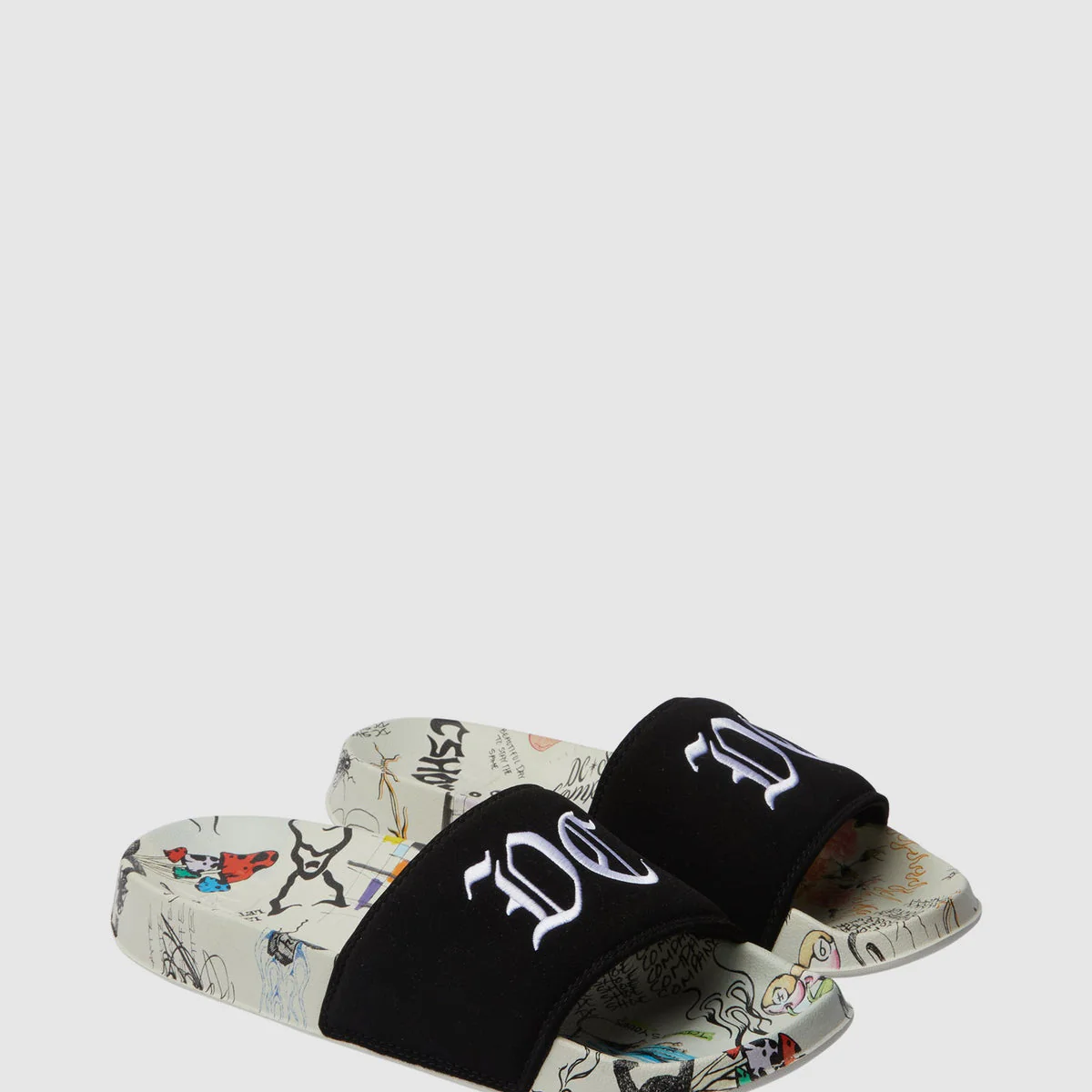 DC Men's Slide SE - White/Multi - Image 4