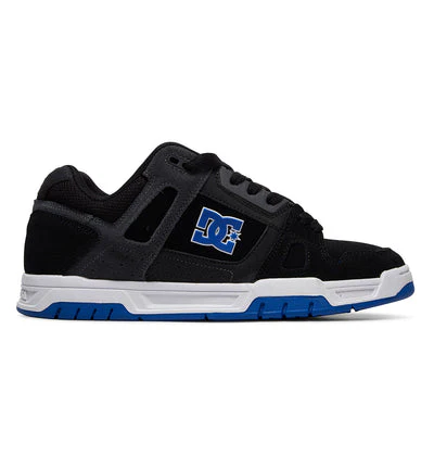 DC Men's Stag Shoes - Black/Blue - Image 3
