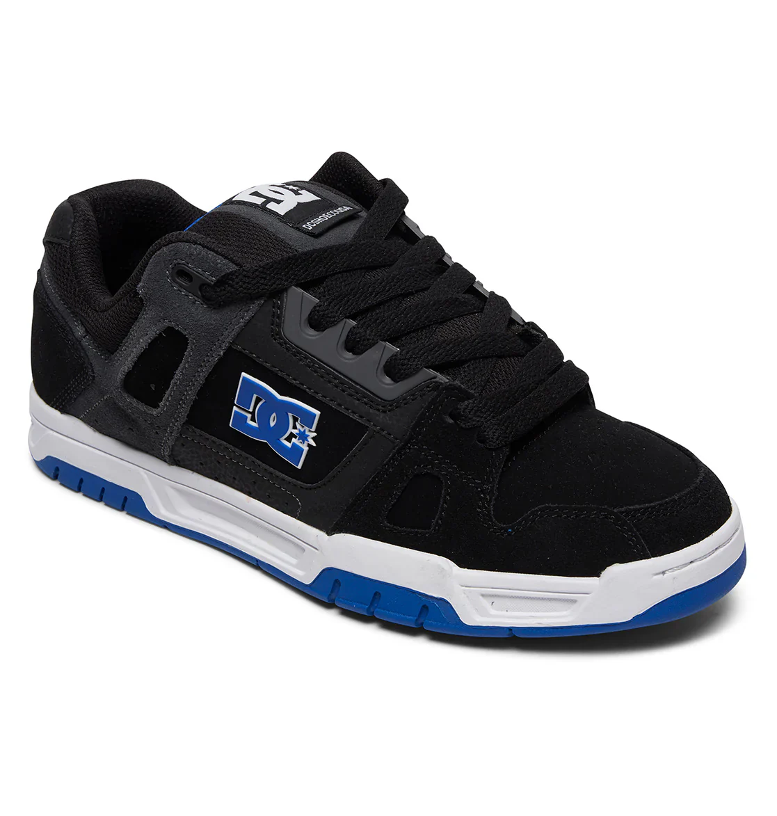DC Men's Stag Shoes - Black/Blue - Image 6