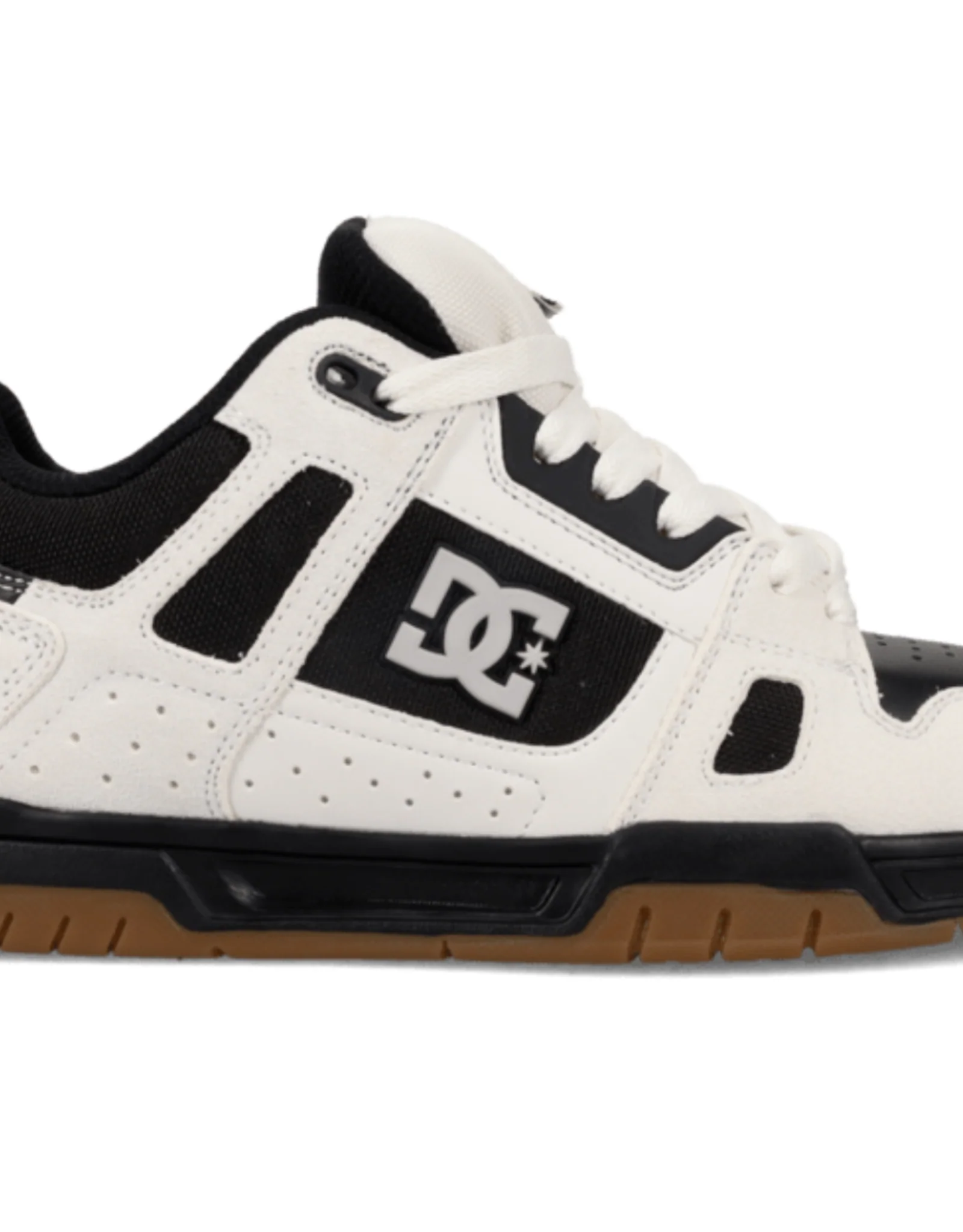 DC Men's Stag Shoes - Off White/Black - Image 4