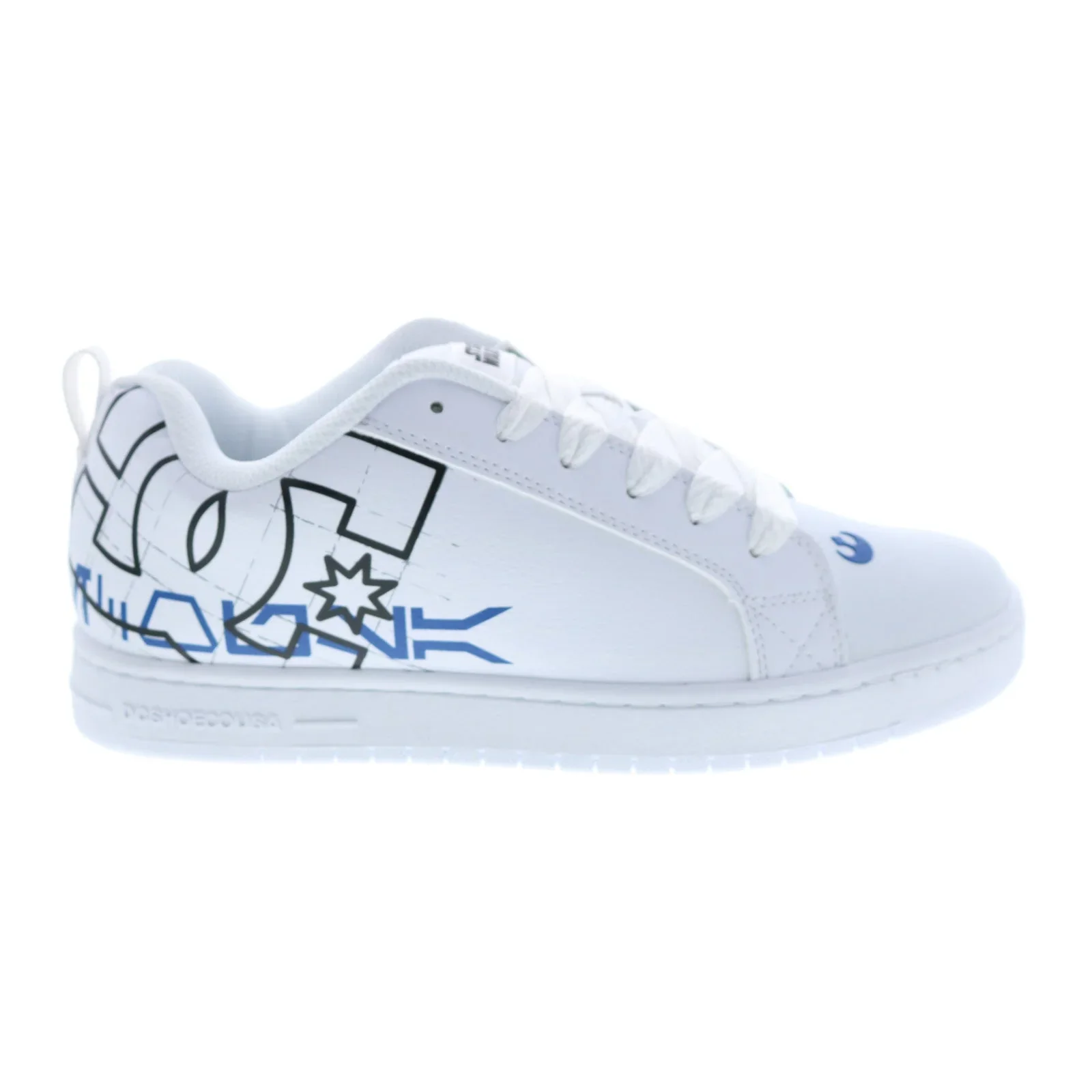 DC Men's SW CT Graffik Shoes - White/Blue