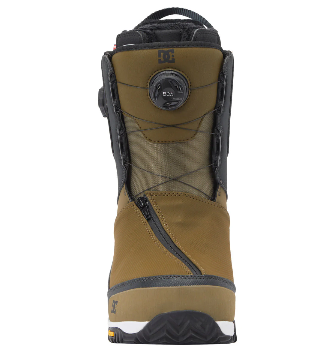 DC Men's Transcend Snowboard Boots - Olive White - Image 6