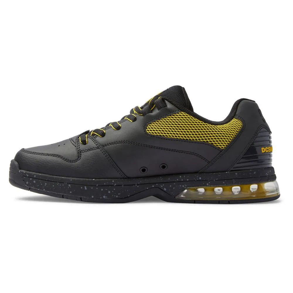 DC Men's Versatile LE Shoes - Black/Yellow - Image 2