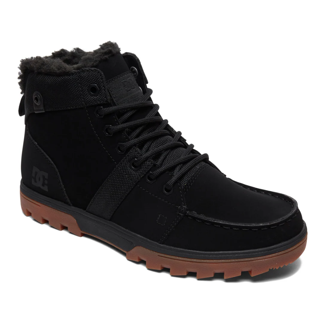 DC Men's Woodland Boots - Black/Gum - Image 2