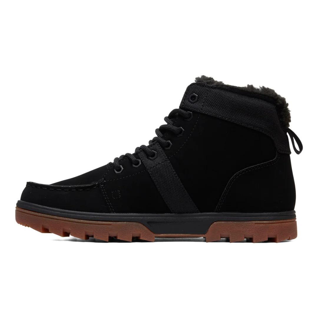 DC Men's Woodland Boots - Black/Gum - Image 3