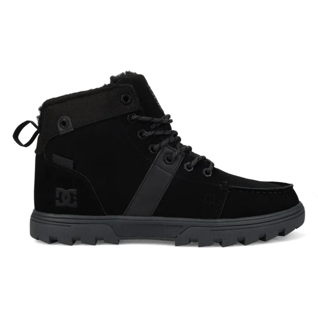 DC Men's Woodland Shoes - Black/Grey