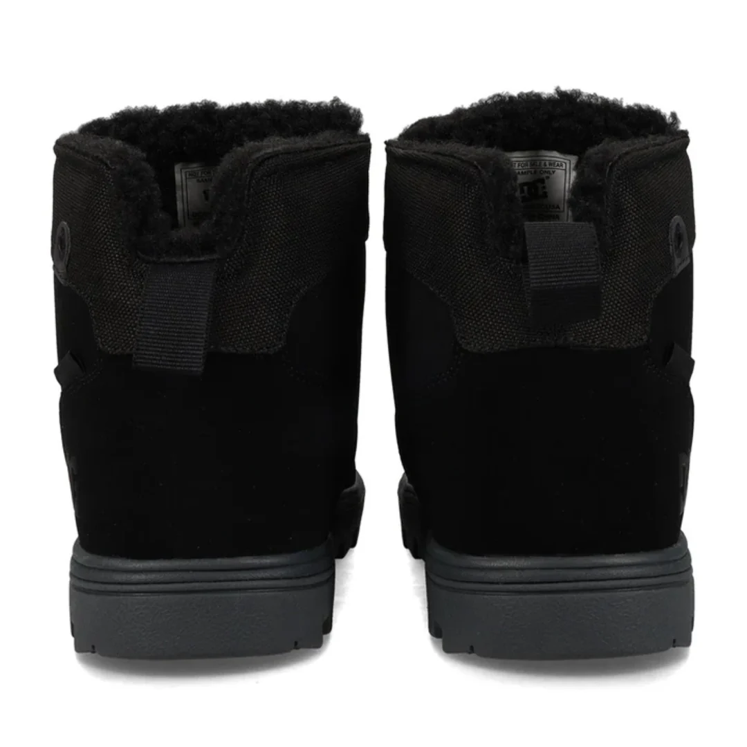 DC Men's Woodland Shoes - Black/Grey - Image 3