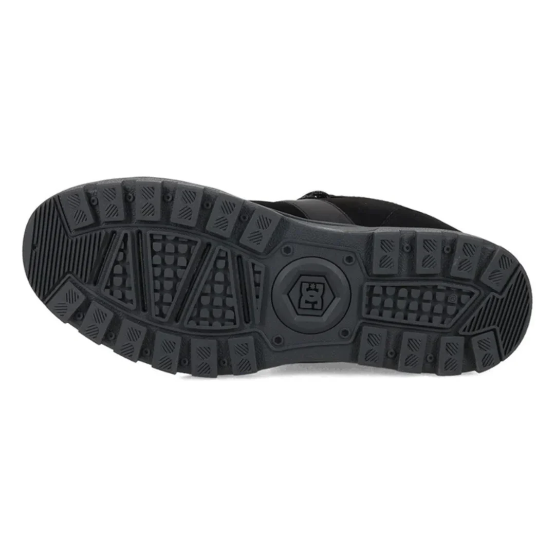 DC Men's Woodland Shoes - Black/Grey - Image 4