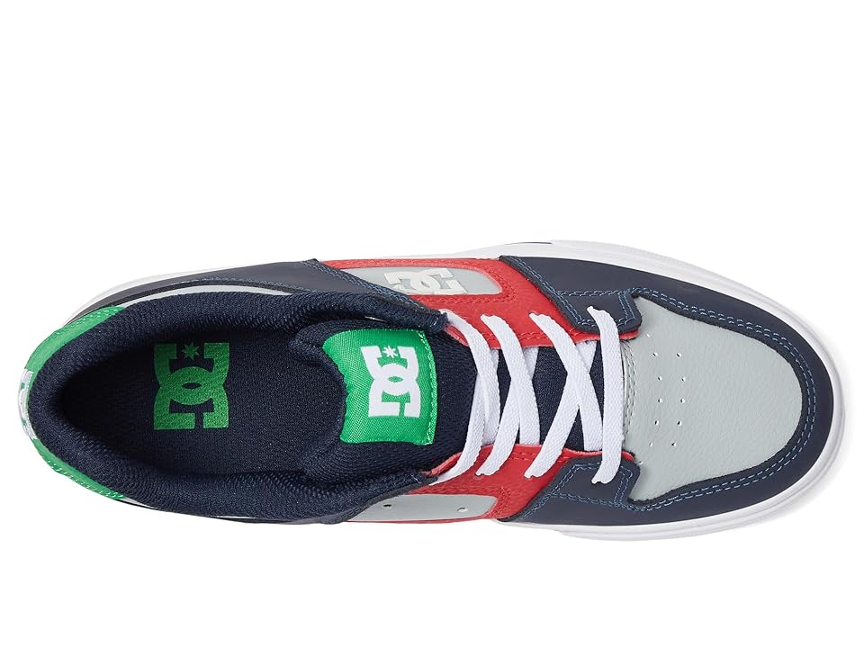 DC Pure Elastic Boys Shoes - Heather Grey/Navy - Image 4