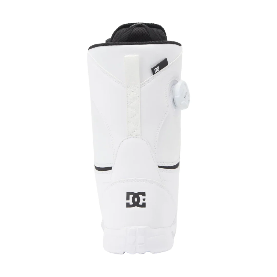 DC Women's Lotus Boa Snowboard Boots - White/White - Image 4