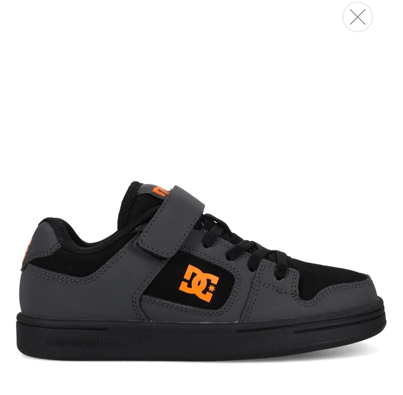 DC Youth Manteca 4 V - Grey/Black/Orange