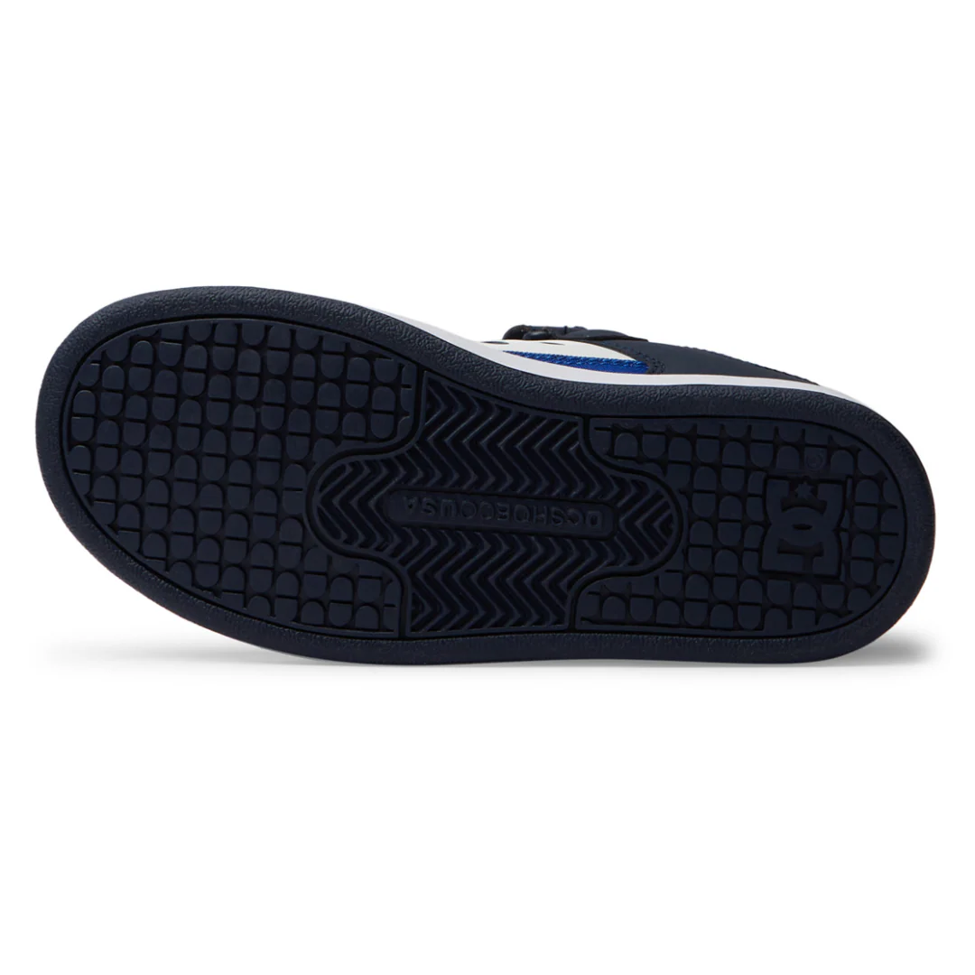 DC Youth Manteca 4 V Shoes - Shady Blue/Orange - Image 6