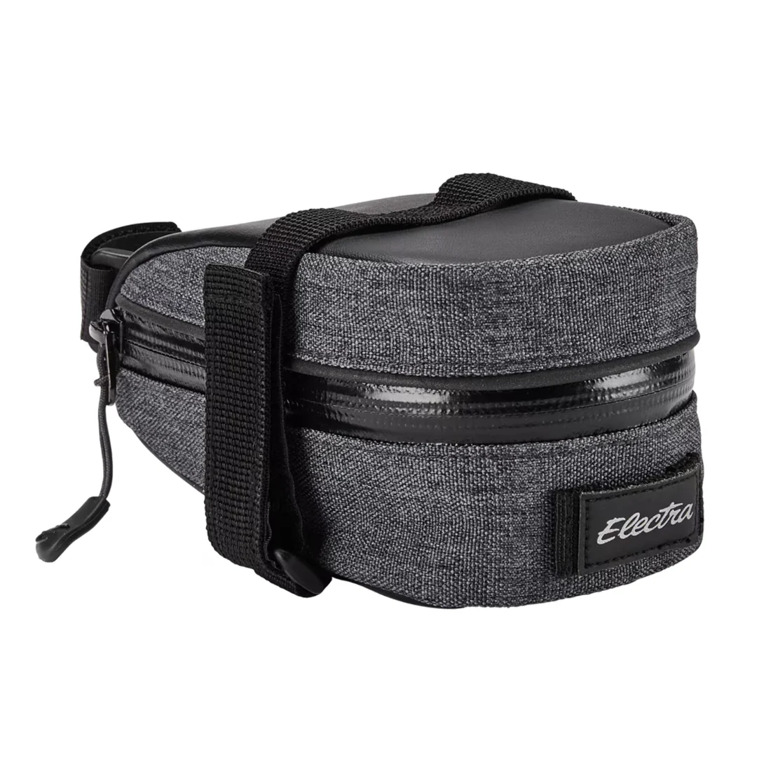 Electra Heather Charcoal Saddle Bag