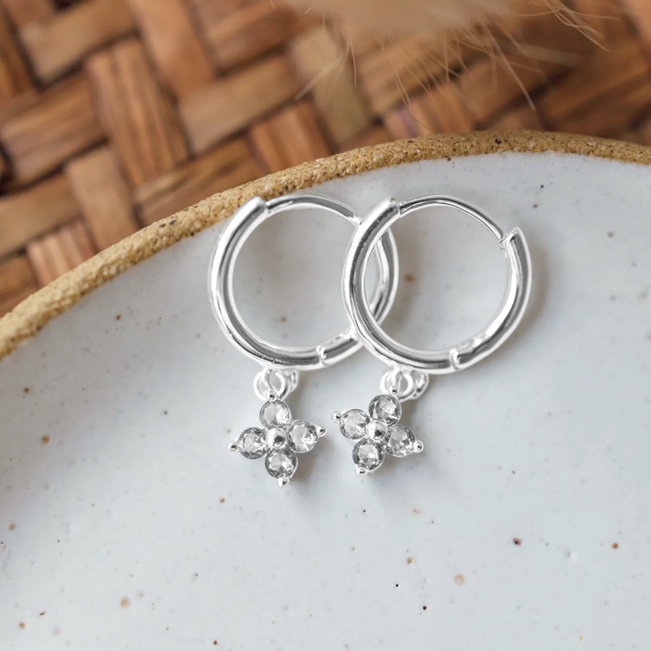 Glee Twila Hoops - Sky Blue - Image 3