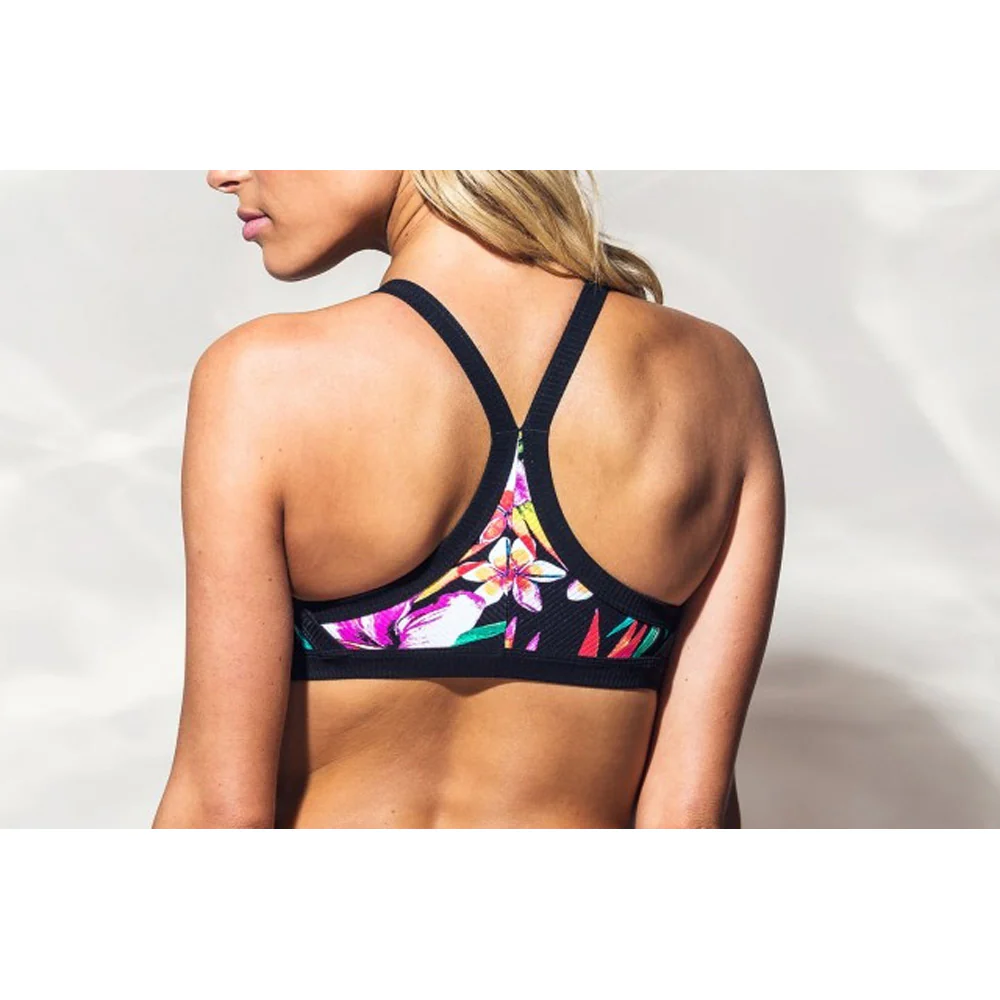 Hurley Quick Dry High Neck Womens Swim Tops - Image 3