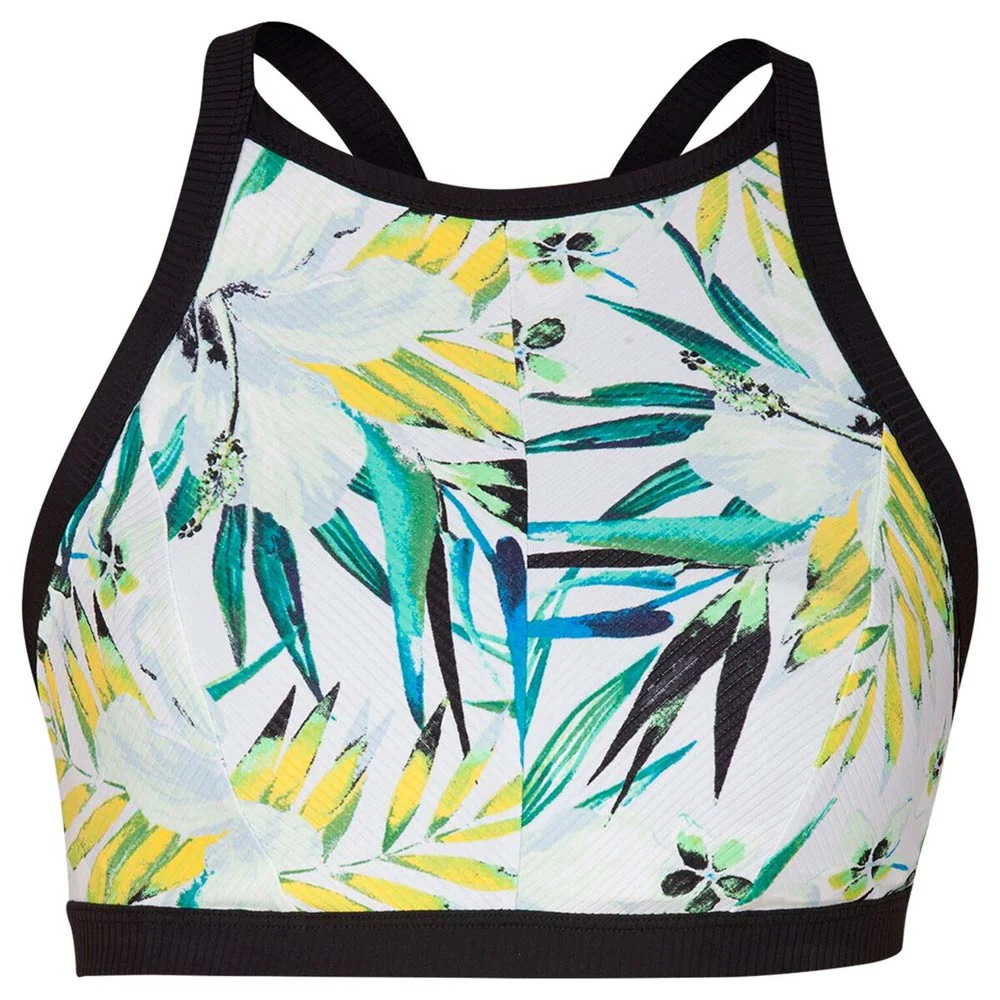 Hurley Quick Dry High Neck Womens Swim Tops - Image 8