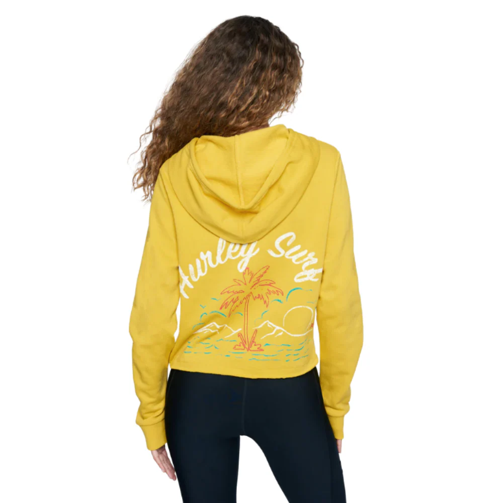 Hurley Super Cut Off Hoodie - Image 2