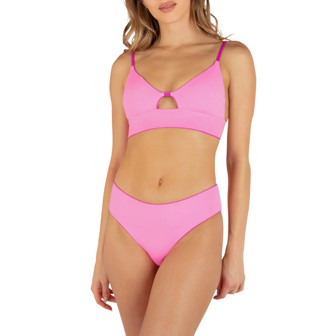 Hurley Women's Solid Reversible Bralette - Image 2