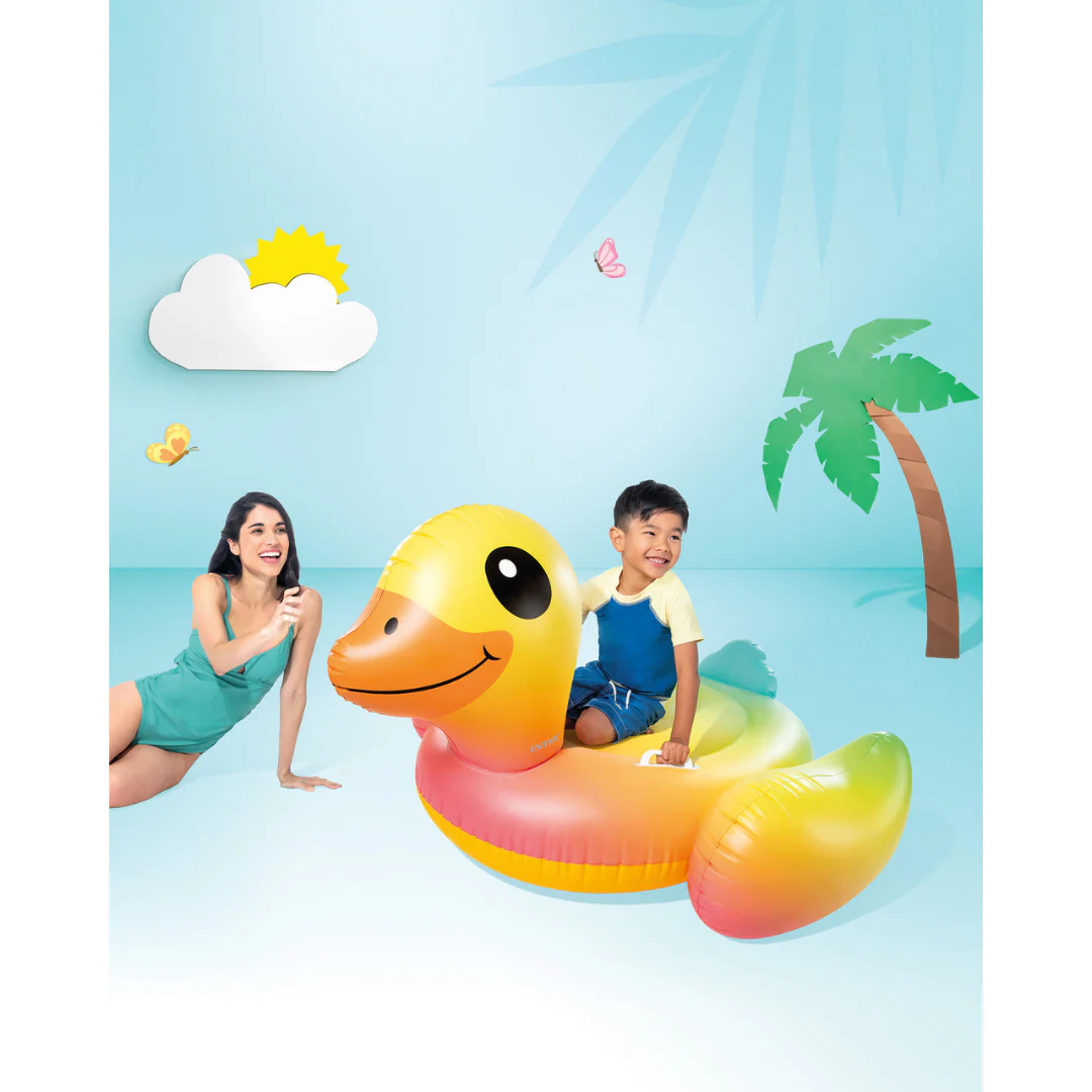 Intex Baby Duck Ride-On Inflatable Pool Float - Image 2