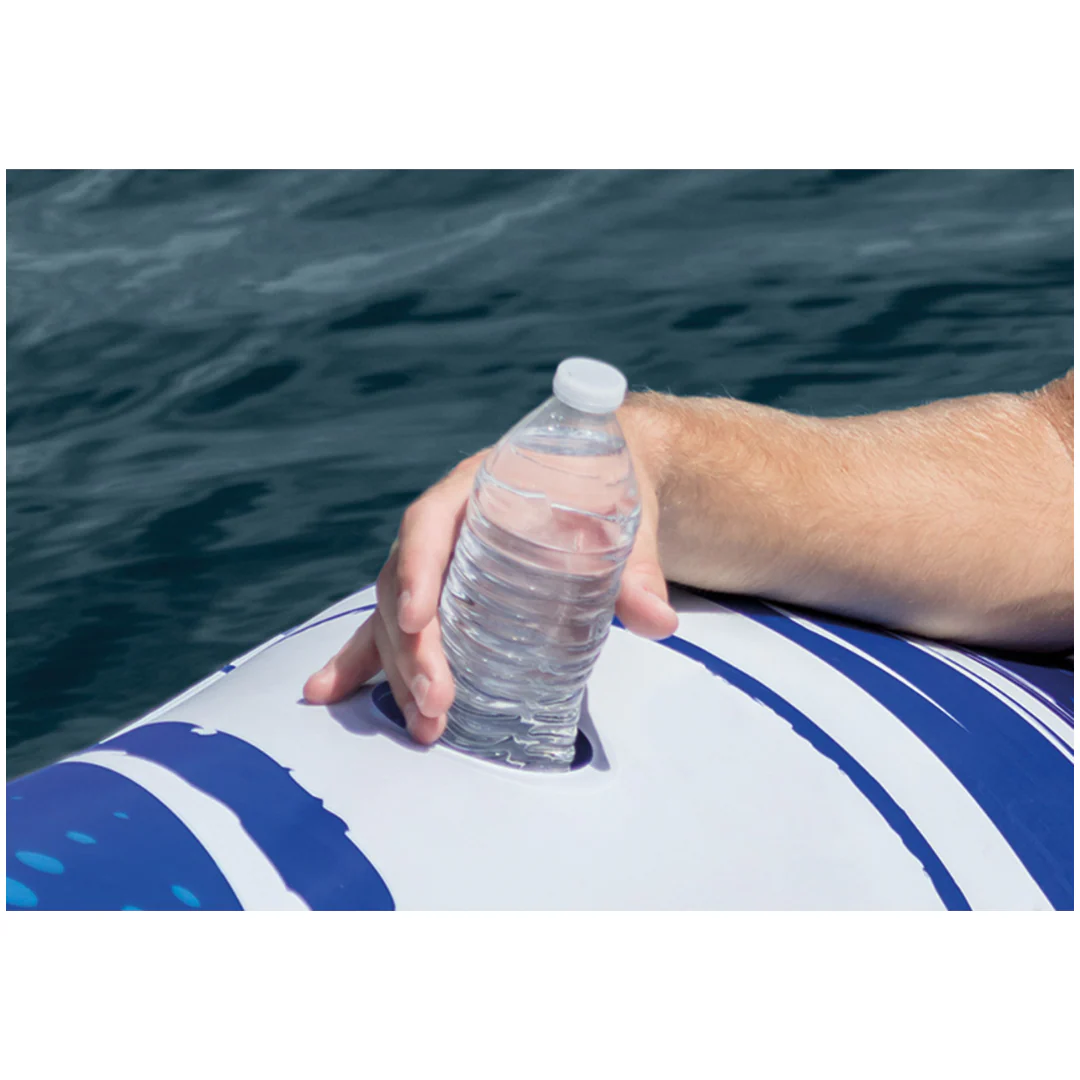 Intex Blue Tropic Inflatable Lake Island Float - Image 4
