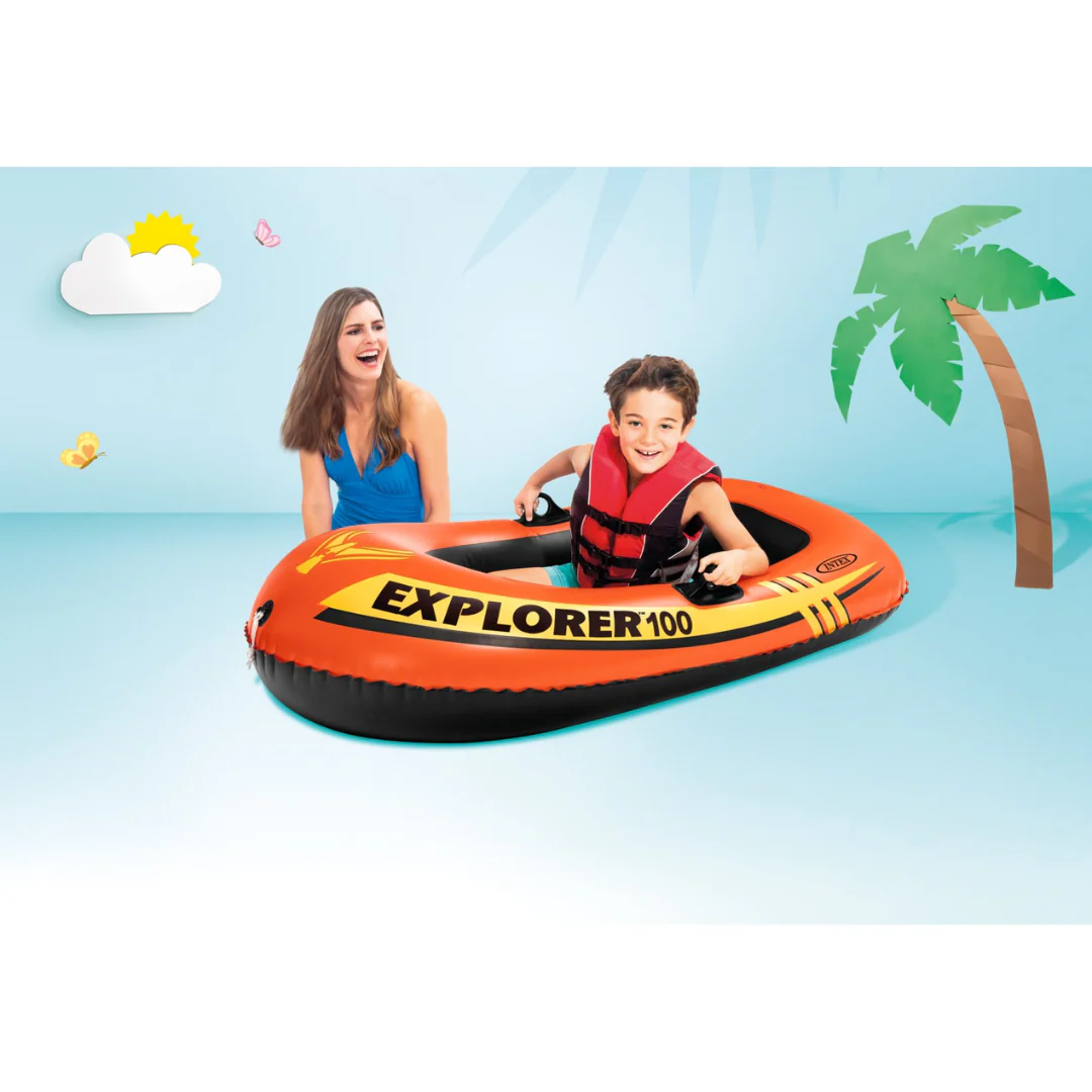 Intex Explorer 100 Boat, Age 6+ - Image 3