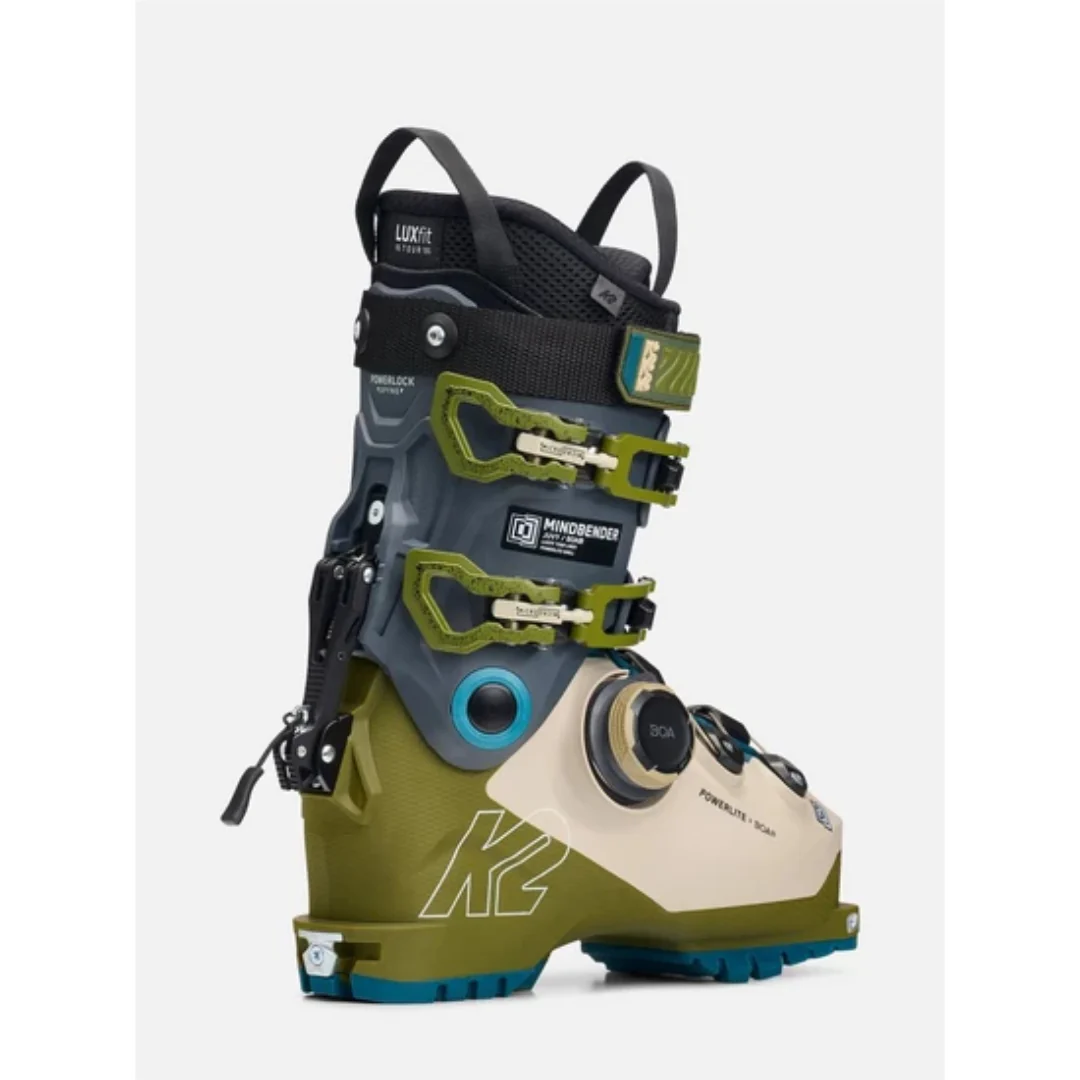 K2 Mindbender Juvy BOA Youth Boys Ski Boots Tan - Image 3