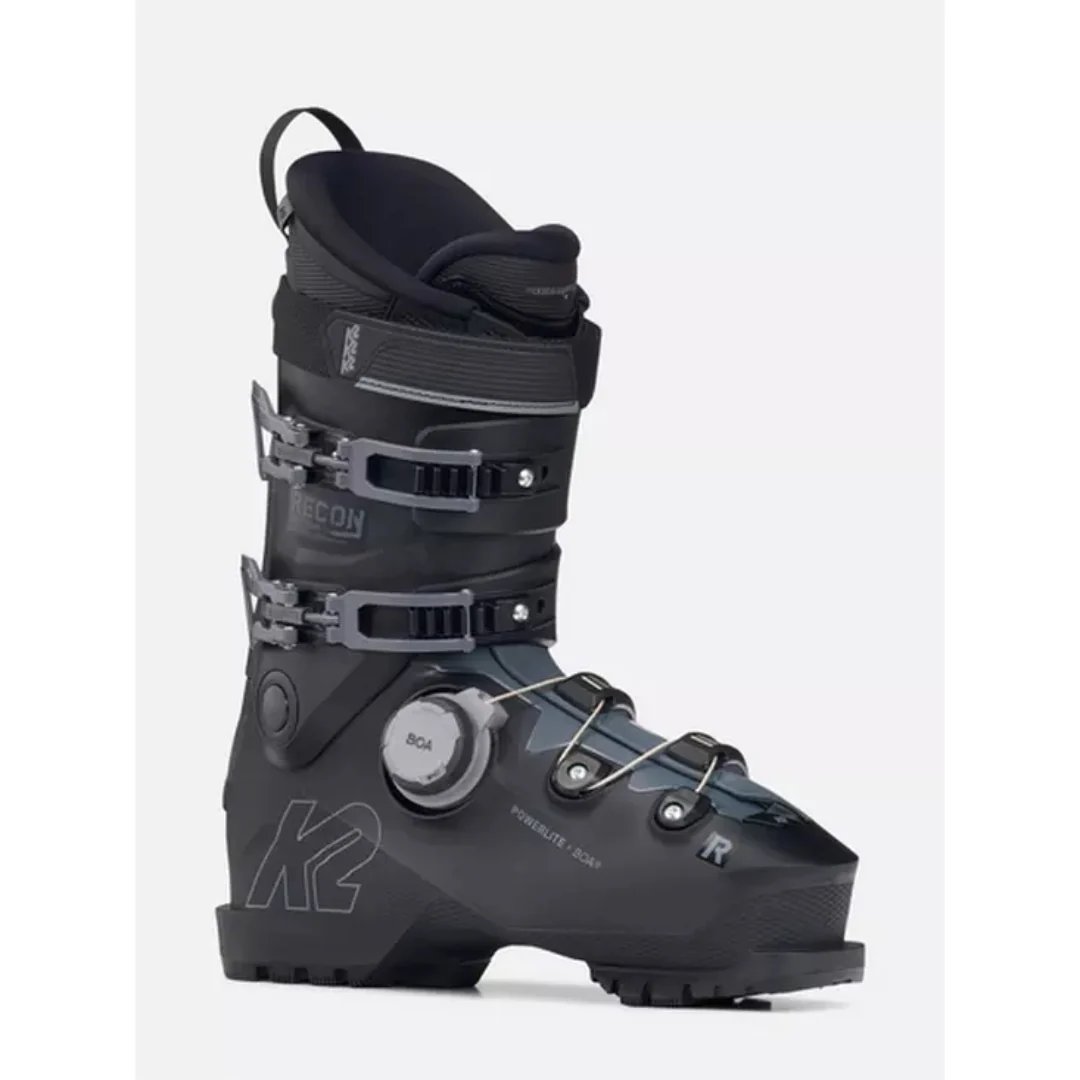 K2 Recon 100 BOA Mens Ski Boots - Black - Image 2